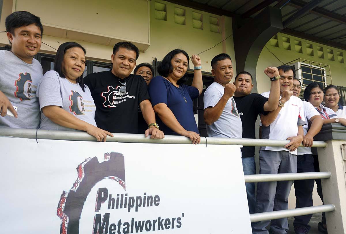 Philippine Metalworkers' Alliancen aktiiveja