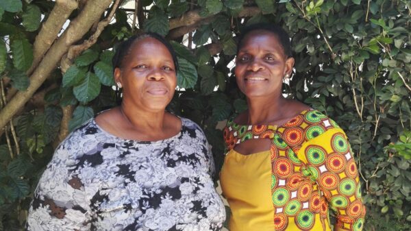 Mosambikin elintarviketyöntekijöiden liiton SINTIABin naisia