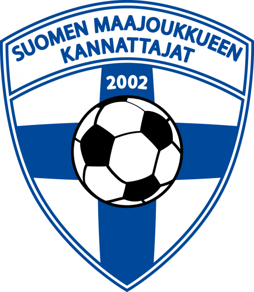 Suomen maajoukkueen kannattajien logo