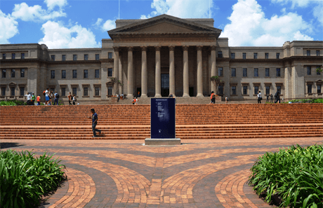 Witwatersrandin yliopisto Johannesburgissa, Etelä-Afrikassa