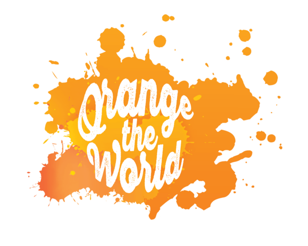 Orange the World -kampanjan oranssi logo
